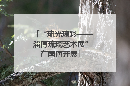 “琉光璃彩——淄博琉璃艺术展”在国博开展