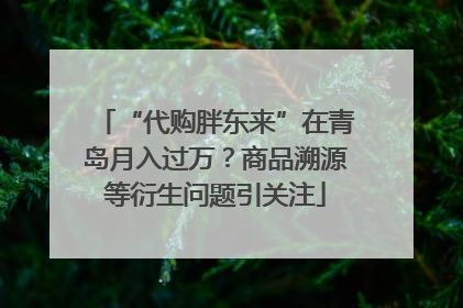 “代购胖东来”在青岛月入过万？商品溯源等衍生问题引关注