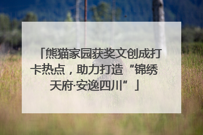 熊猫家园获奖文创成打卡热点，助力打造“锦绣天府·安逸四川”
