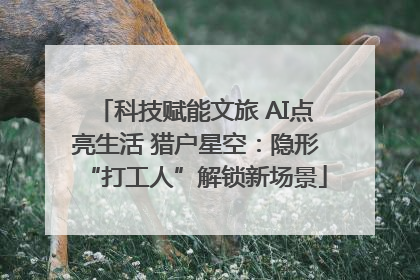 科技赋能文旅 AI点亮生活 猎户星空：隐形“打工人”解锁新场景