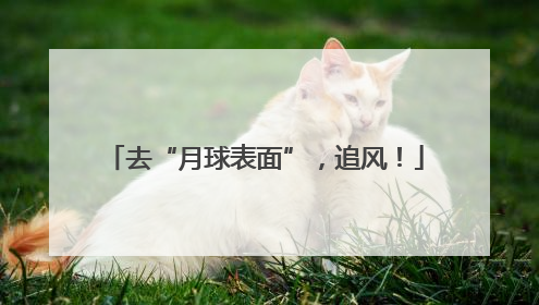 去“月球表面”，追风！