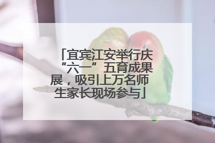 宜宾江安举行庆“六一”五育成果展，吸引上万名师生家长现场参与