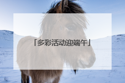 多彩活动迎端午