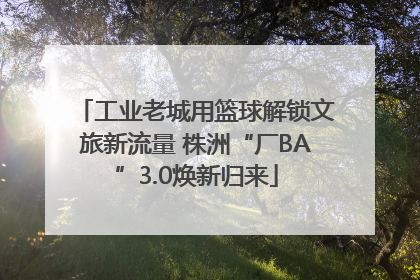 工业老城用篮球解锁文旅新流量 株洲“厂BA”3.0焕新归来