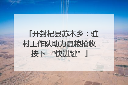 开封杞县苏木乡：驻村工作队助力夏粮抢收按下 “快进键”