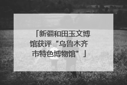 新疆和田玉文博馆获评“乌鲁木齐市特色博物馆”