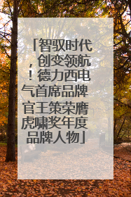 智驭时代，创变领航！德力西电气首席品牌官王策荣膺虎啸奖年度品牌人物