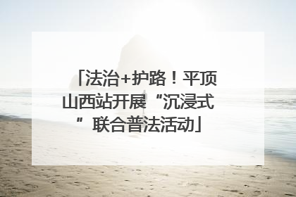 法治+护路！平顶山西站开展“沉浸式”联合普法活动