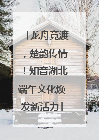 龙舟竞渡，楚韵传情！知音湖北端午文化焕发新活力